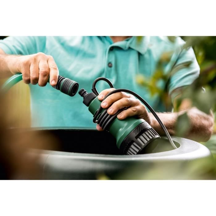 Pompe a eau de pluie - Bosch - GardenPump 18V-2000 - Sur batterie - Jet puissant - Fonction minuterie