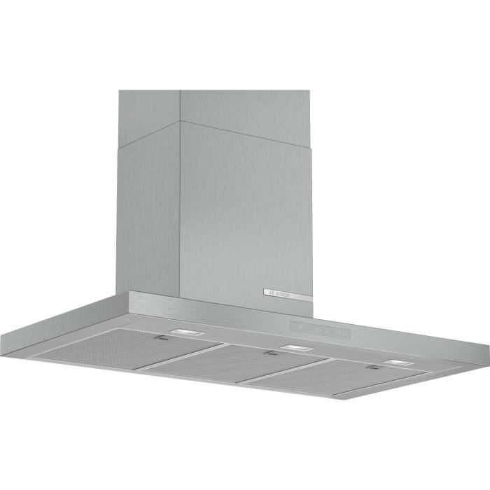 Hotte décor murale - box - BOSCH SER6 -DWB97CM50 inox -  L: 898 mm x P: 500 mm