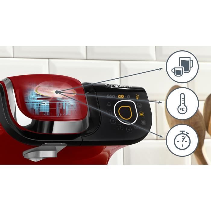 Machine a café - BOSCH - Tassimo MY WAY TAS6503 - Rouge