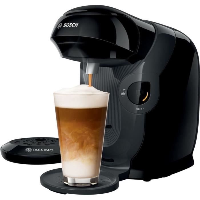 Machine a café multi-boissons - BOSCH - TASSIMO T11 Style - TAS1102 - 40 boissons - 0,7 L - 1400 W - Noir