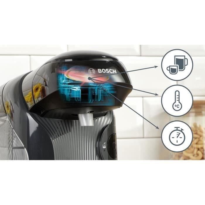 Machine a café multi-boissons - BOSCH - TASSIMO T11 Style - TAS1102 - 40 boissons - 0,7 L - 1400 W - Noir