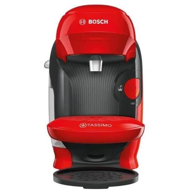 Machine multi-boissons BOSCH TAS1103 Tassimo Rouge - Pression 3,3bar - Capacité du réservoir d'eau 0,7l