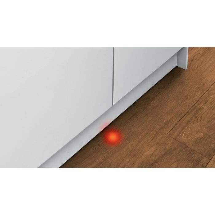 Lave-vaisselle tout intégrable BOSCH SMV4HTX28E SER4 - 12 couverts - Induction - L60 cm - Home Connect - 46dB