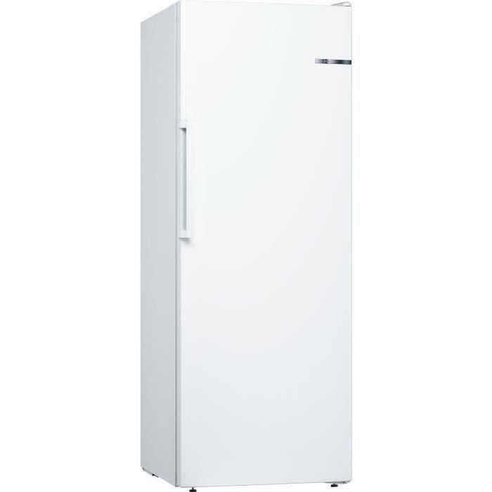 BOSCH - Congélateur armoire  GSN29UWEW Porte: Blanc - SER4 - Volume utile total: 200 l - congélateur: 200 l - Full no frost