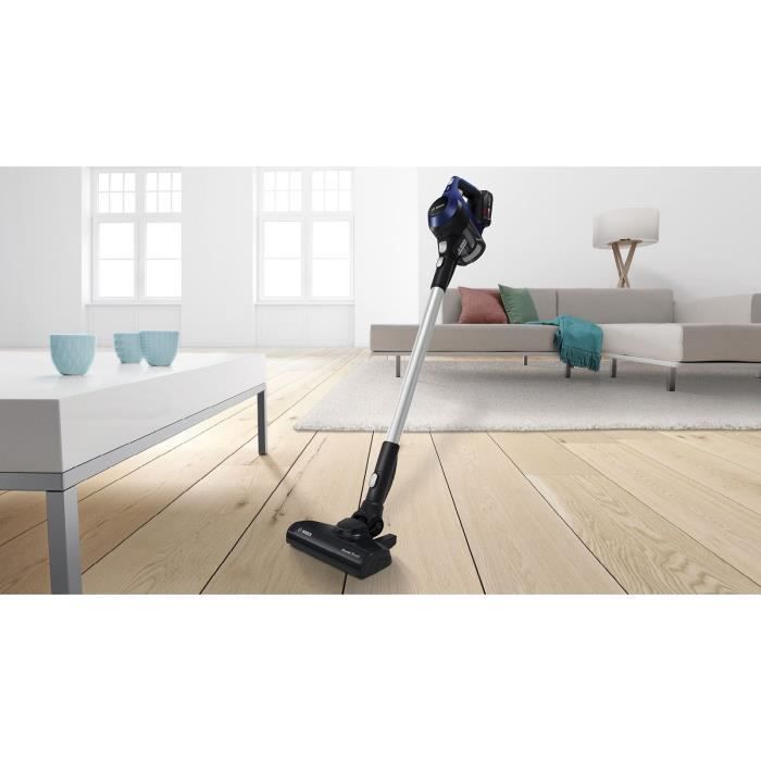 BOSCH BBS611MAT - Aspirateur balai multifonction sans fil - Unlimited série I 6 - Aspirateur a main intégré - 2 vitesses - Bleu