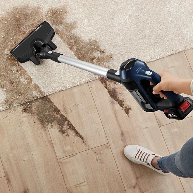 BOSCH BBS611MAT - Aspirateur balai multifonction sans fil - Unlimited série I 6 - Aspirateur a main intégré - 2 vitesses - Bleu