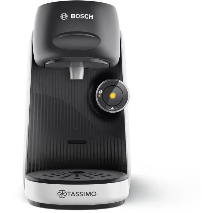 Machine a café multi-boissons BOSCH - TAS16B4 - TASSIMO T16 Finesse - 40 boissons - Réservoir d'eau amovible 0,7l -  Blanc