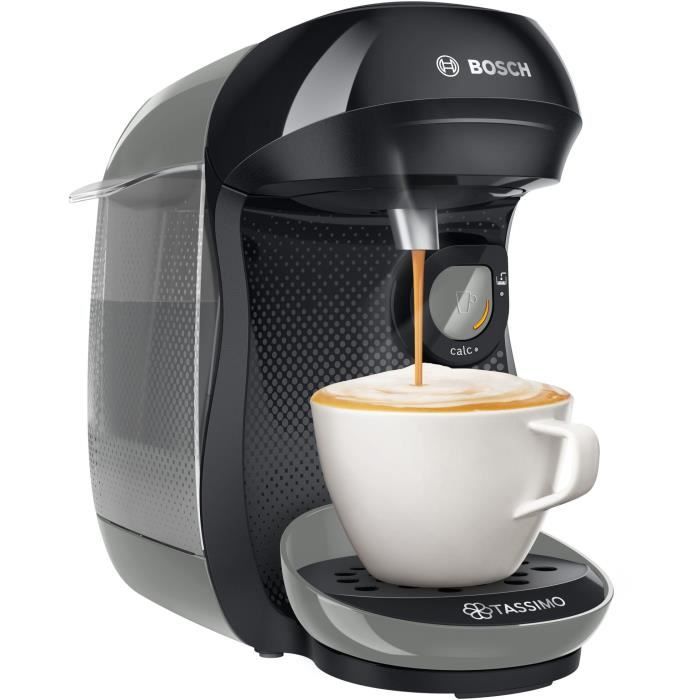 Machine a café multi-boissons BOSCH - TAS1009 - Tassimo T10 HAPPY - Gris