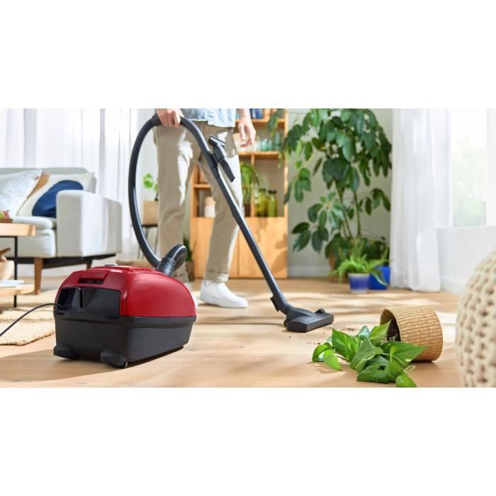 Aspirateur avec sac BOSCH GL38 - 600 W - 79 dB - HEPA - 10m - 4 L sac - variateur de puissance