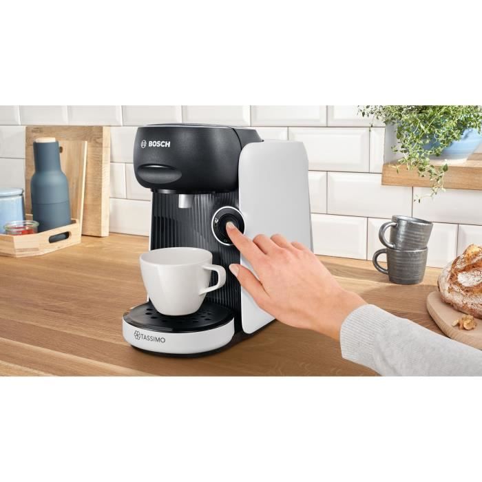 Machine a café multi-boissons - BOSCH - TASSIMO - T16 Finesse blanc - 1400 W