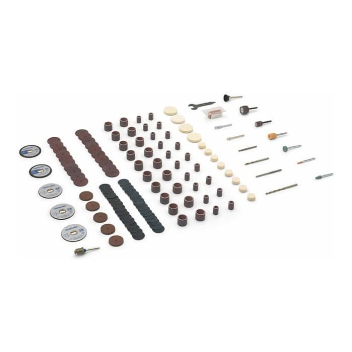 Outil multifonctions électrique DREMEL 4250-6/128 - 128 accessoires et 6 adaptations inclus