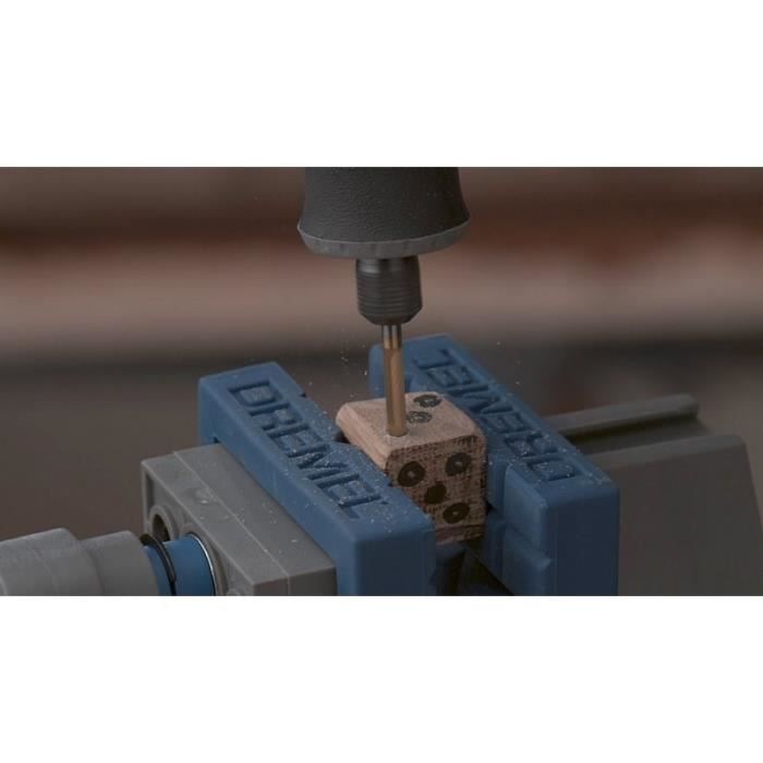 Fraise en carbure de tungstene haute longévité Dremel Max 9903 - ø3,2mm bout cône