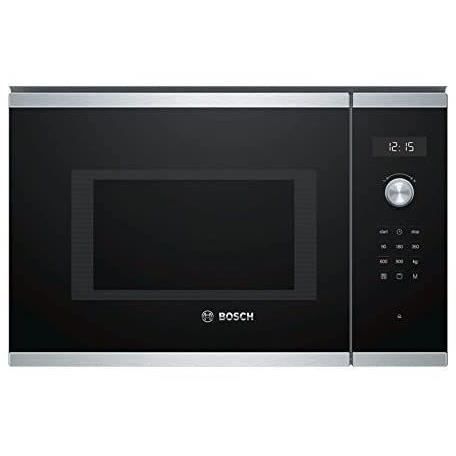 Micro-ondes grill encastrable - BOSCH - BEL554MS0 - Inox - 25 L - 900 W - Grill 1200 W