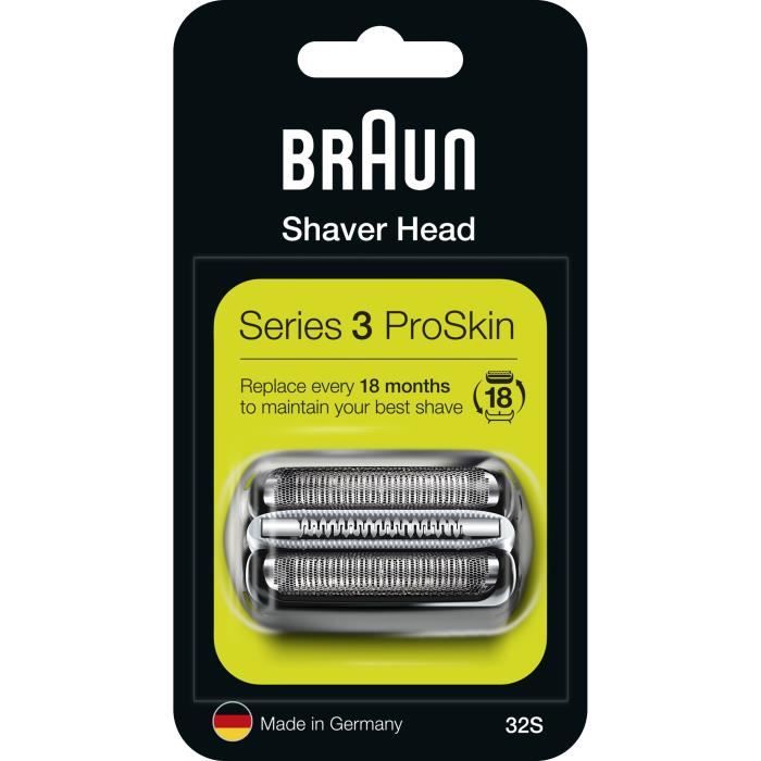 Accessoire rasage Braun Cassette RASOIR 32S Série 3