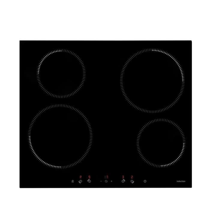 Cuisiniere Induction BRANDT BCI2652A - 4 Feux - Pyrolyse - L60cm