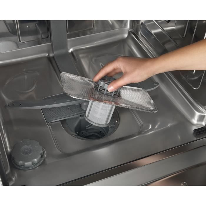 Lave-vaisselle semi-intégrable BRANDT LVE334X - 13 couverts -  L60cm - 44 dB - Inox