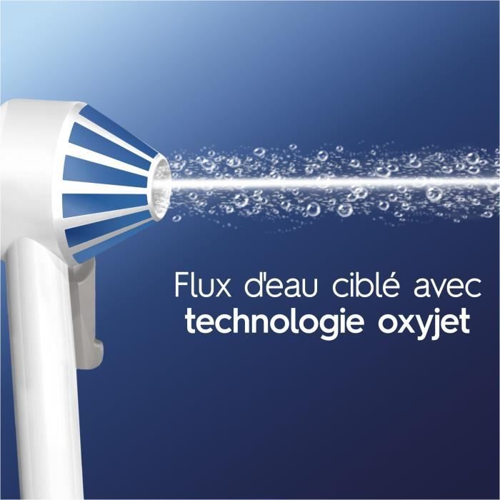 Brosse a dents électrique Oral B Jet Dentaire Oral B Aquacare 4 BLANC