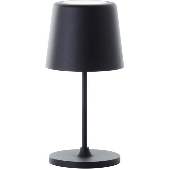 Lampe a poser LED KAAMI BRILLIANT - Noir - Extérieur - 2W - IP44 - Métal et plastique