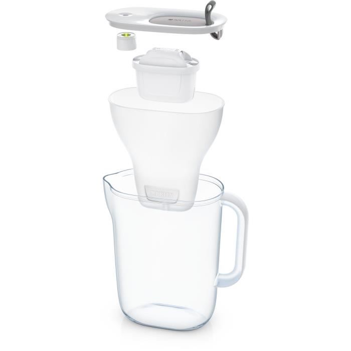 Carafe filtrante - BRITA - Style grise - 3 cartouches MAXTRA+ incluses