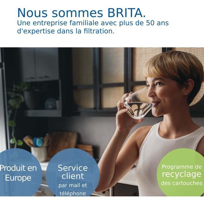 BRITA Cartouche  Filtre eau robinet MAXTRA PRO All-In-1 Pack de 6