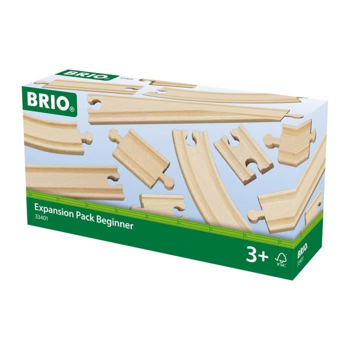 BRIO Coffret Evolution Débutants - 11 Rails-7312350334012-A partir de 3 ans