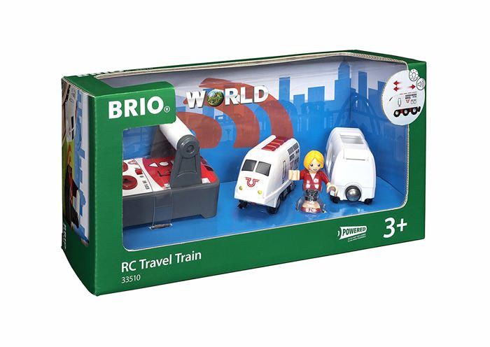 Train de Voyageur Radiocommandé BRIO World - Accessoire son & lumiere en bois - Ravensburger - Mixte - Des 3 ans