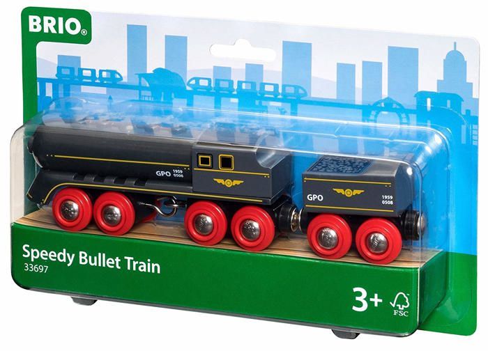 Train Grande Vitesse en bois BRIO - Ravensburger - Mixte des 3 ans