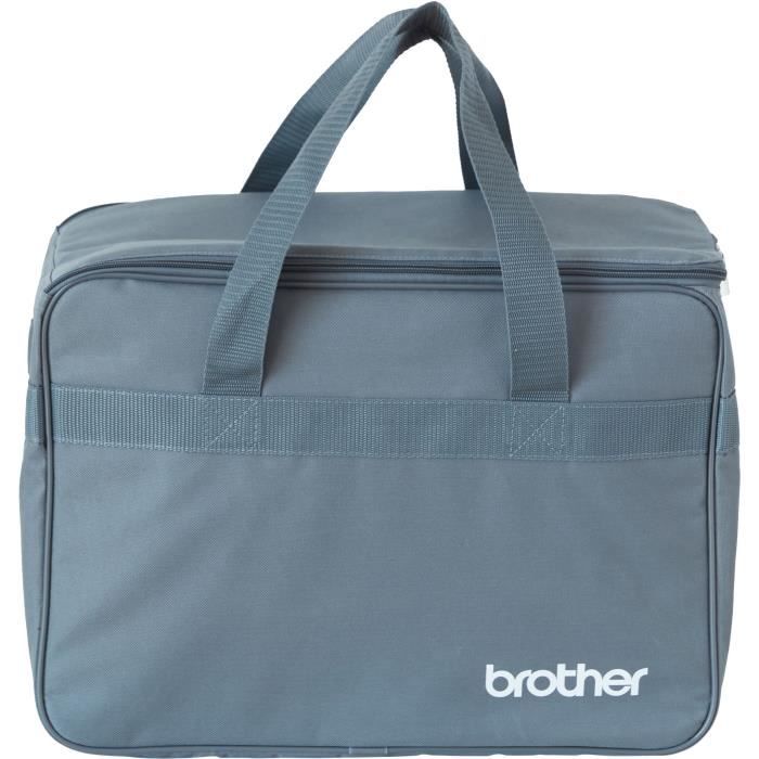 Sac de transport pour machine a coudre Brother - Gris - Dimensions 46x33x5cm