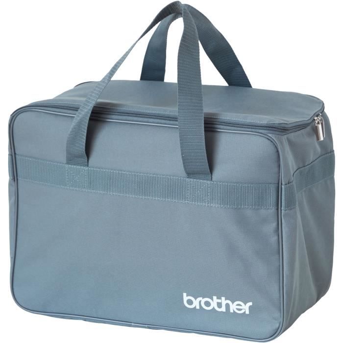 Sac de transport pour machine a coudre Brother - Gris - Dimensions 46x33x5cm