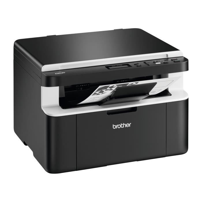 Imprimante Multifonctions BROTHER DCP-1612W Laser - Noir et Blanc - Wifi - Format A4