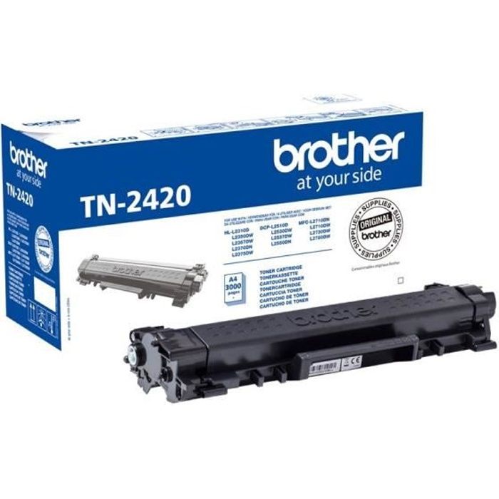 Cartouche d'encre Brother TONER TN2420 NOIR