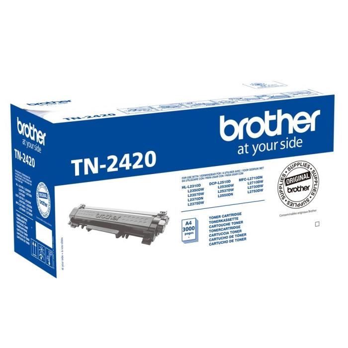 Cartouche d'encre Brother TONER TN2420 NOIR