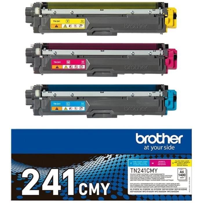 Cartouche d'encre Brother PACK TN241 3 COULEURS