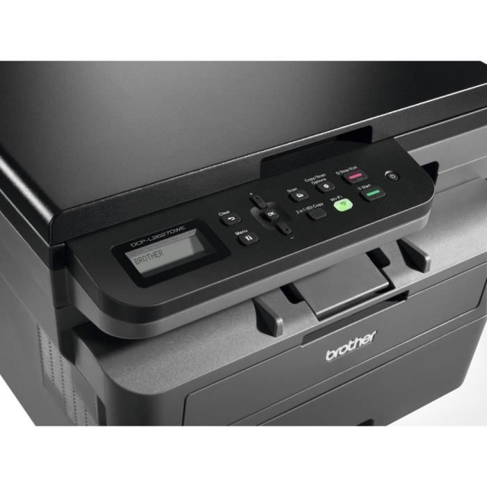 Imprimante multifonction 3-en-1 laser monochrome - BROTHER - DCP-L2627DWE - Wifi