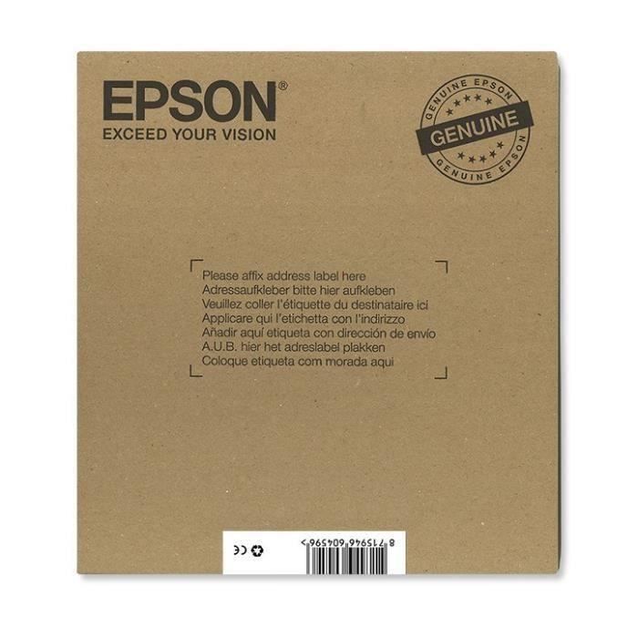 EPSON Multipack EasyMail T2986 - Fraise - Noir, Cyan, Jaune, Magenta (C13T29864511)