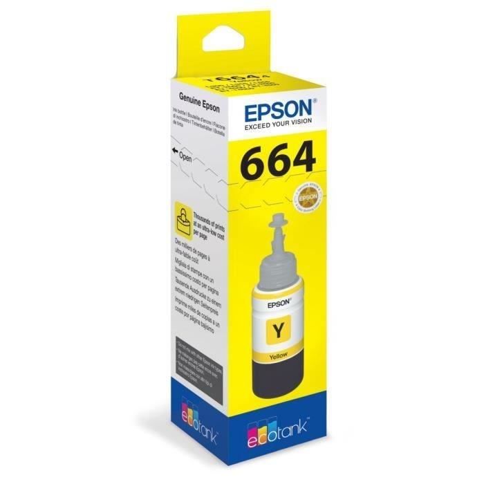 Cartouche d'encre Epson ECOTANK T6644 Jaune