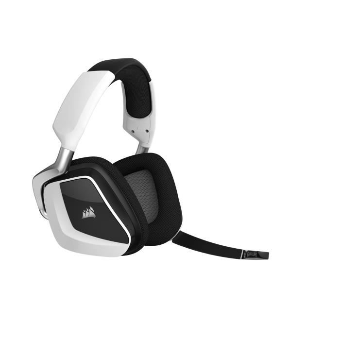 Casque Gamer sans fil CORSAIR VOID RGB ELITE - Blanc