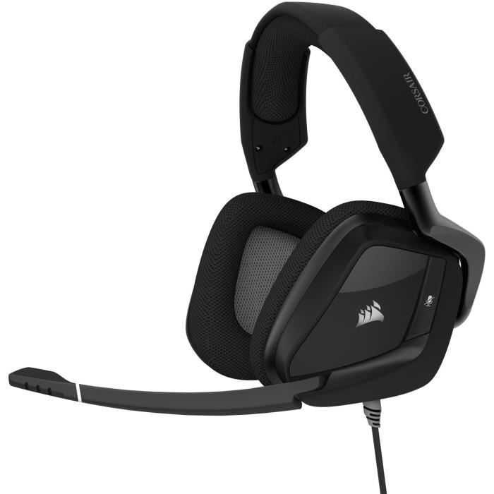 Casque Gamer VOID RGB ELITE USB - Filaire - Carbone (CA-9011203-EU) - CORSAIR