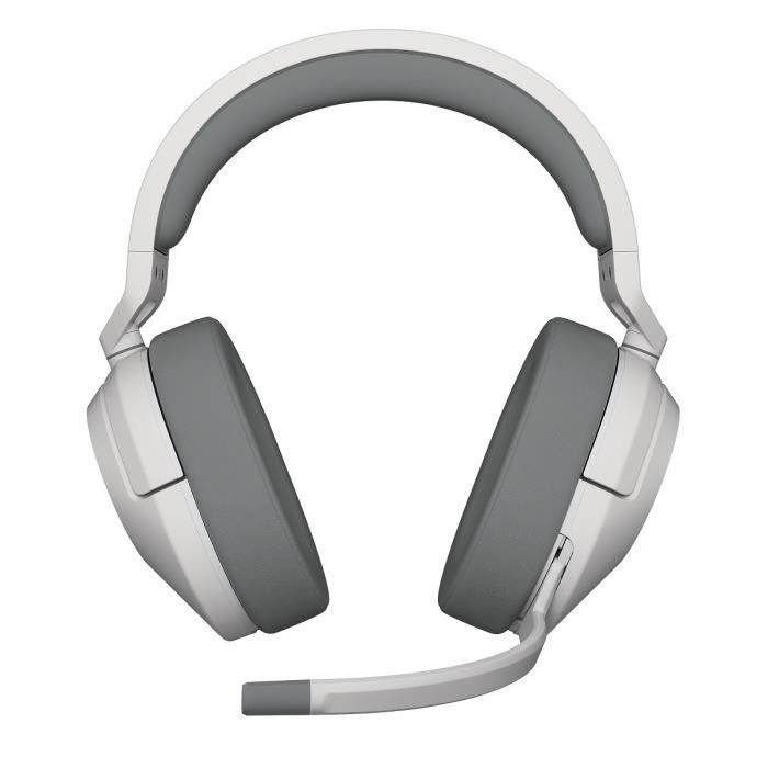 Casque Gaming sans fil CORSAIR HS55 WIRELESS - Son Surround Dolby Audio 7.1 - Blanc