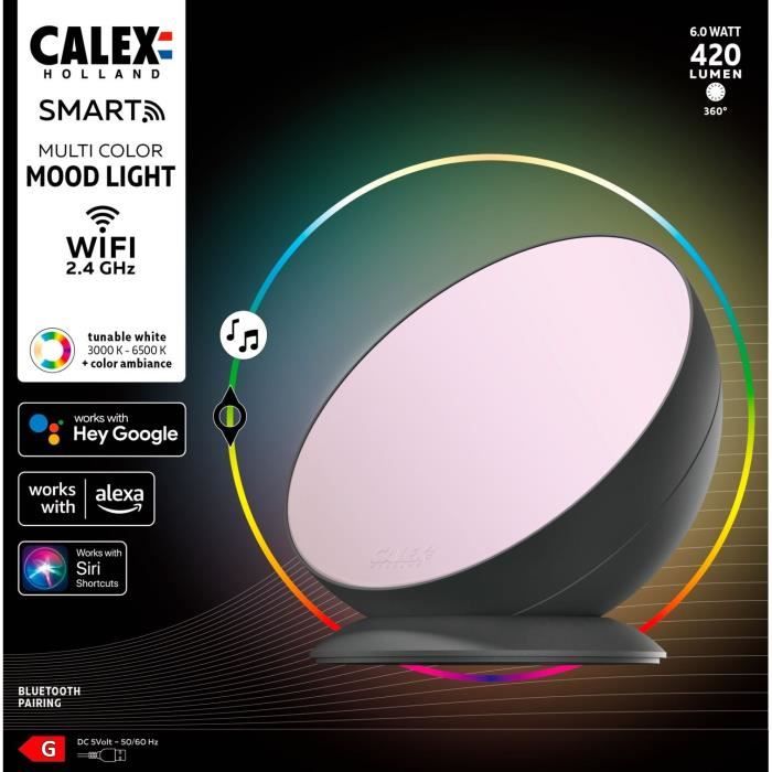 CALEX - Smart Moodlight 5W 420lm RGBCCT 3000-6500K