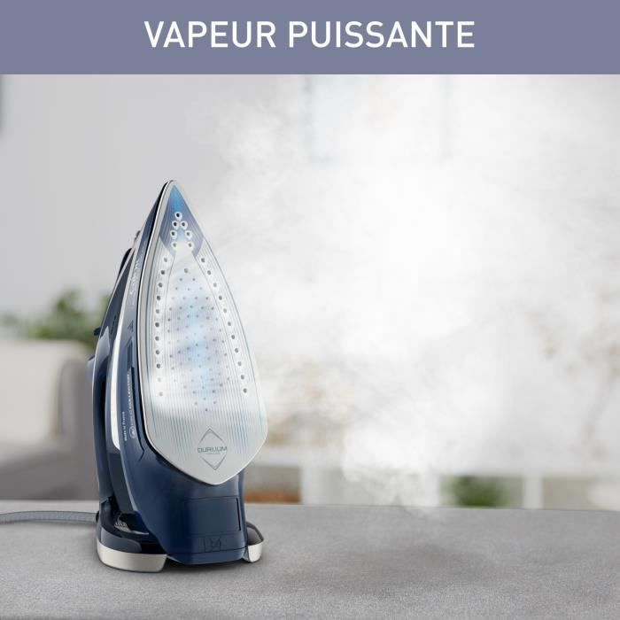 CALOR Fer a repasser, 2800 W, Débit vapeur 50 g/min, Fonction pressing 250 g/min, Systeme anticalcaire, Ultragliss, FV6830C0