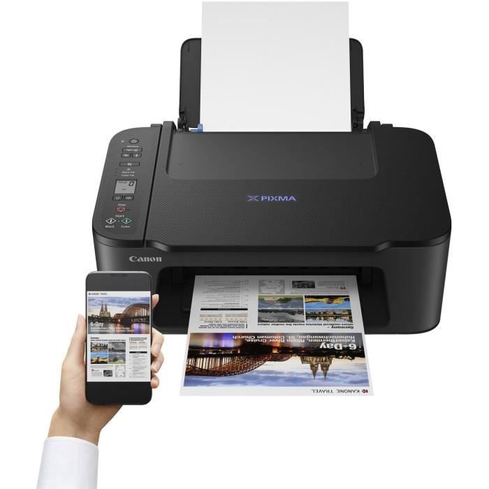 Imprimante Multifonction - CANON PIXMA TS3550i - Jet d'encre bureautique et photo - Couleur - WIFI - Noir