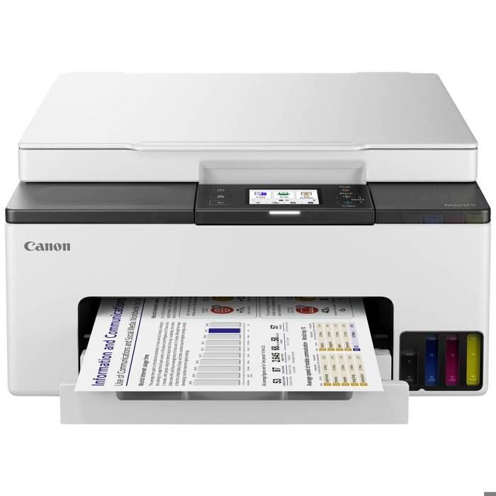 Imprimante Multifonction - CANON MAXIFY GX1050 - Bureautique - Réservoirs rechargeables - Couleur - WIFI - Blanc