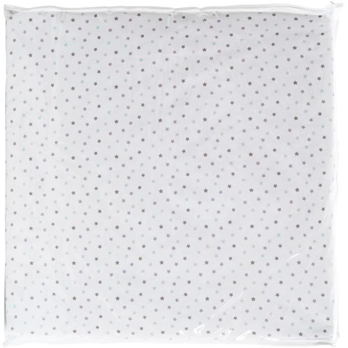 Tapis d'éveil - CANDIDE - Evolutif 3-en-1 - Gris / Etoiles