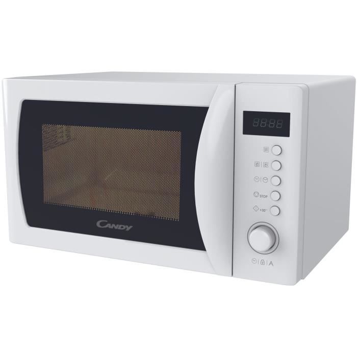 CMWA20SDLW Micro-ondes Mono CANDY Idea - 20L - MO : 700W - UI digitale - 8 programmes automatiques - Blanc