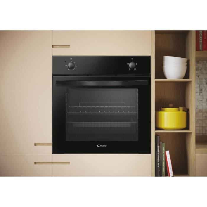 Four encastrable nettoyage manuel - convection naturelle CANDY FIDC N100 - noir  - Classe A