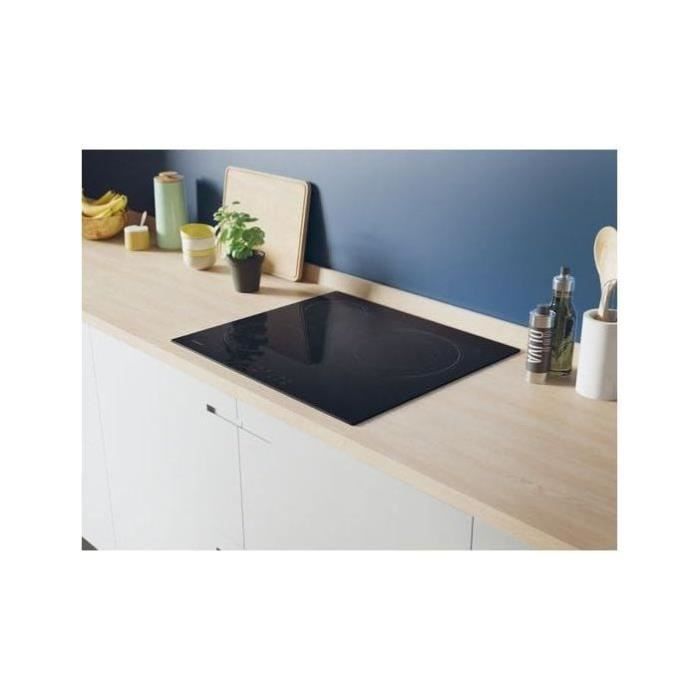 Plaque de cuisson induction CANDY 3 foyers - L 60 cm - CI633CBB/1 - Noir