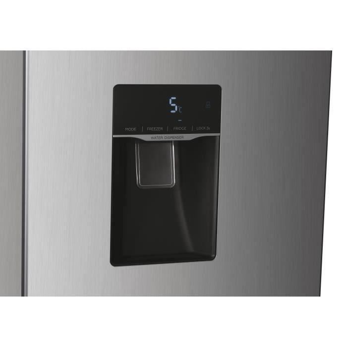 Réfrigérateur Américain - CANDY - CHSBSO-6174XWD - Classe E - 529 L - 39 dB - Inox