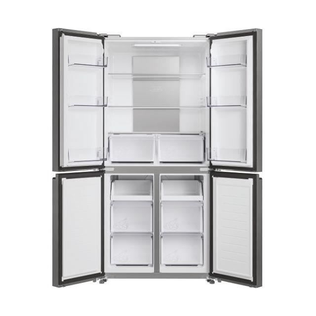 Réfrigérateur multi-portes CANDY CFQQ5T817EPS - 400L - No Frost - Classe E - Silver