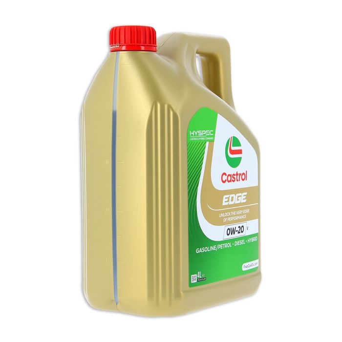 CASTROL EDGE 0W-20 V 4L - huile moteur 0W20